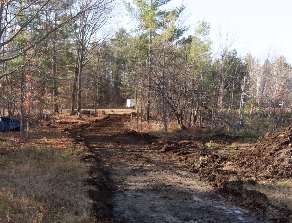 Dunrobin Driveway construction