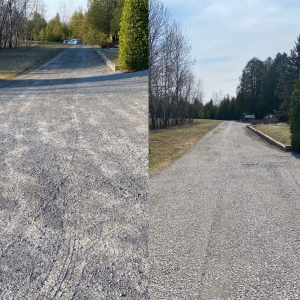 Driveway Regrading in Almonte
